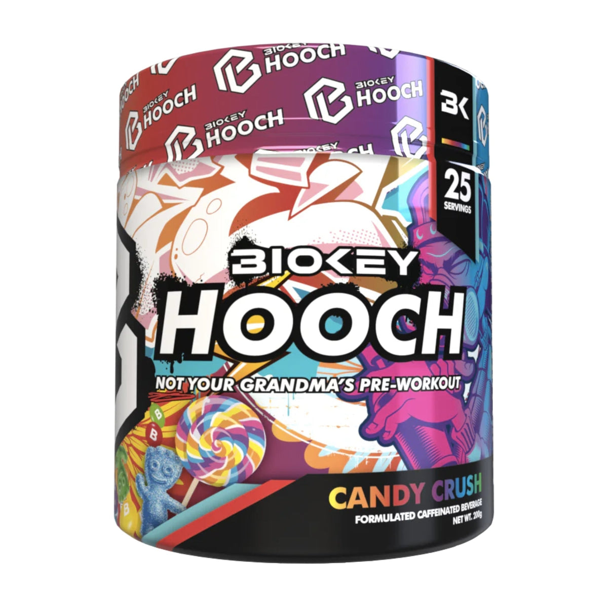 HOOCH by BioKey Pre-Workout BIOKEY Candy Crush  - Image 1