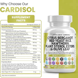 Cardisol by Clean Nutraceuticals GENERAL HEALTH Clean Nutraceuticals 