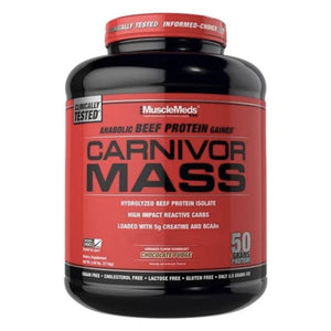 Carnivor Mass by Musclemeds PROTEIN supps247Springvale Chocolate 5lb 