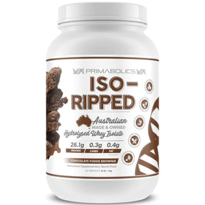 Iso-Ripped by Primabolics PROTEIN Primabolics 4 Lbs Chocolate Fudge Brownie 