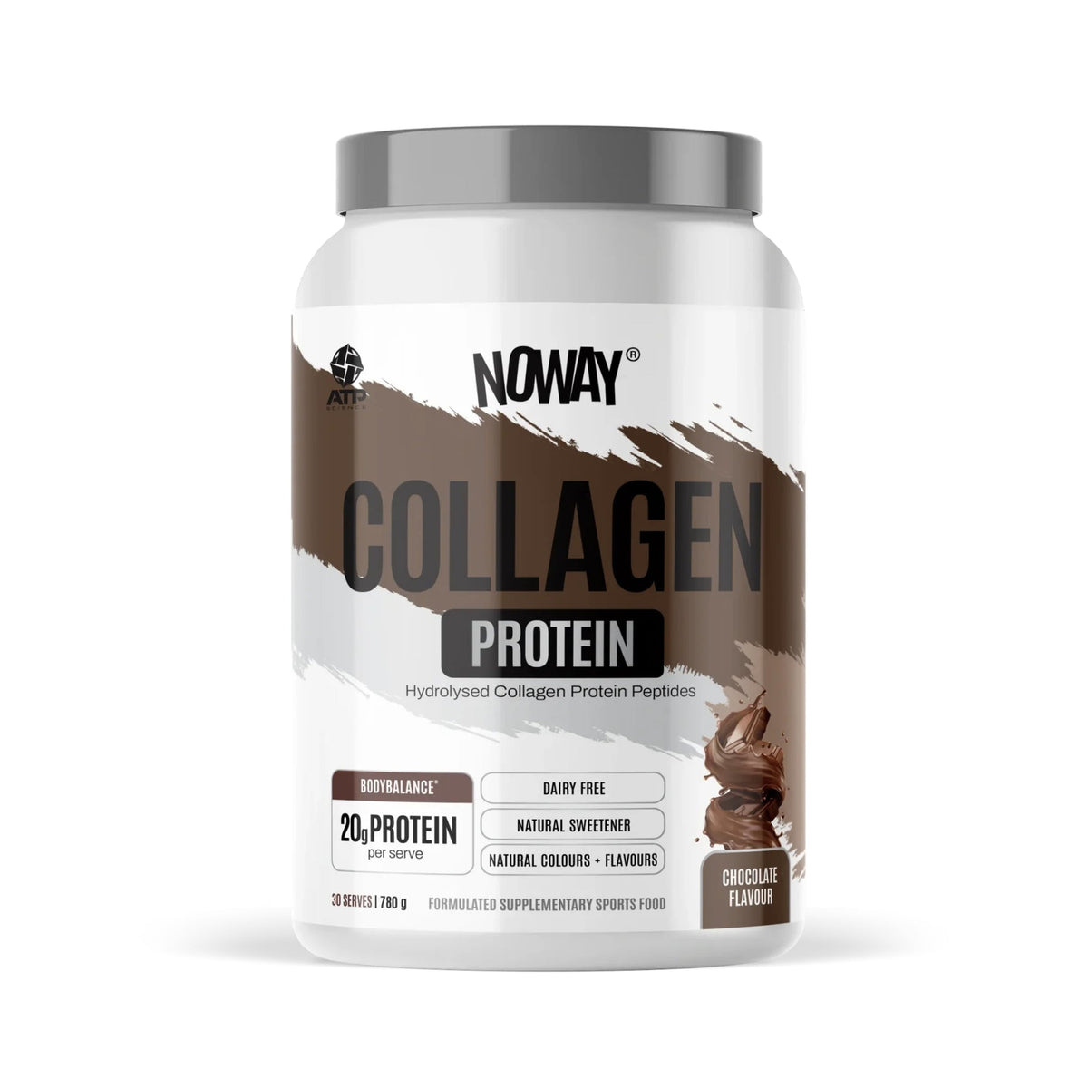 NOWAY Collagen Protein by ATP Science collagen protein ATP Chocolate  - Image 1