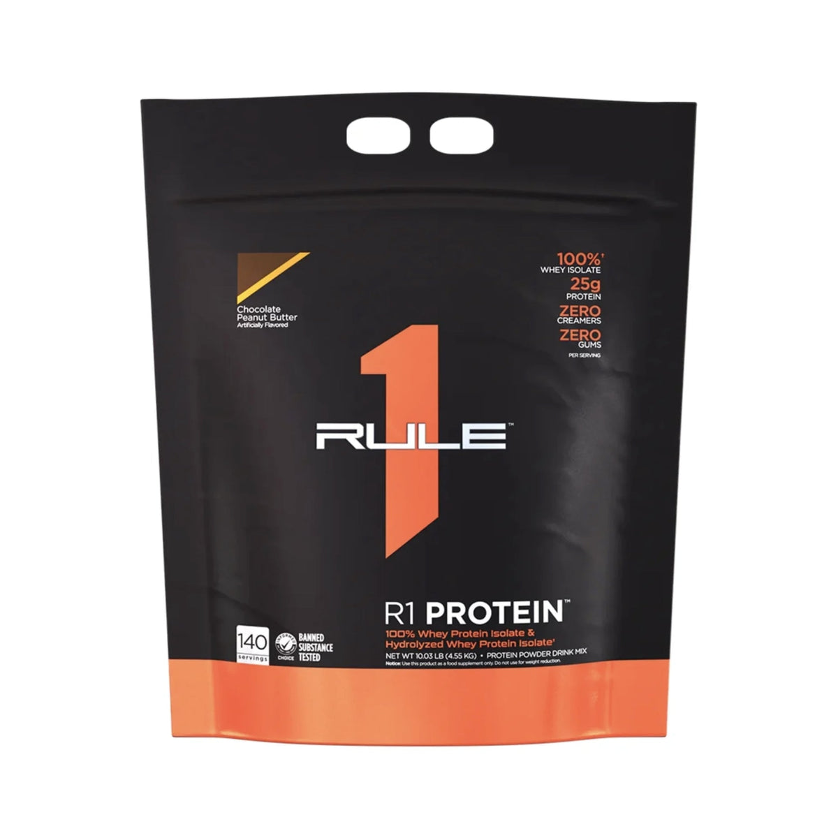 R1 Protein WPI 10 lbs by Rule 1 Protein isolate RULE 1 Choc Peanut Butter 10 LBS  - Image 3