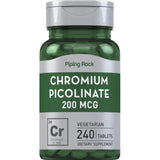 Piping Rock Chromium Picolinate 200 mcg GENERAL HEALTH Piping Rock 