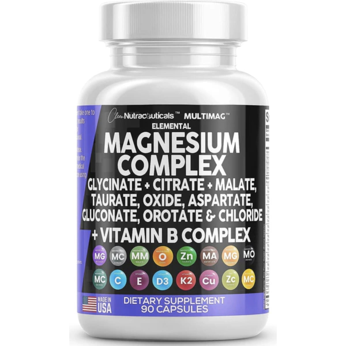 Clean Nutraceuticals MultiMag Magnesium Complex Magnesium Amazon  - Image 1