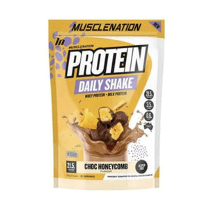 Daily Protein Shake by Muscle Nation PROTEIN SUPPS247 Choc Honeycomb 