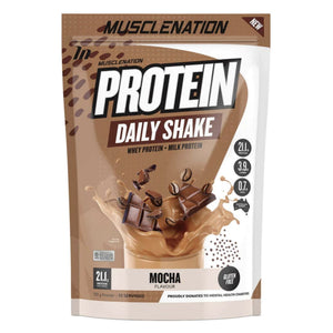 Daily Protein Shake by Muscle Nation PROTEIN SUPPS247 Mocha 