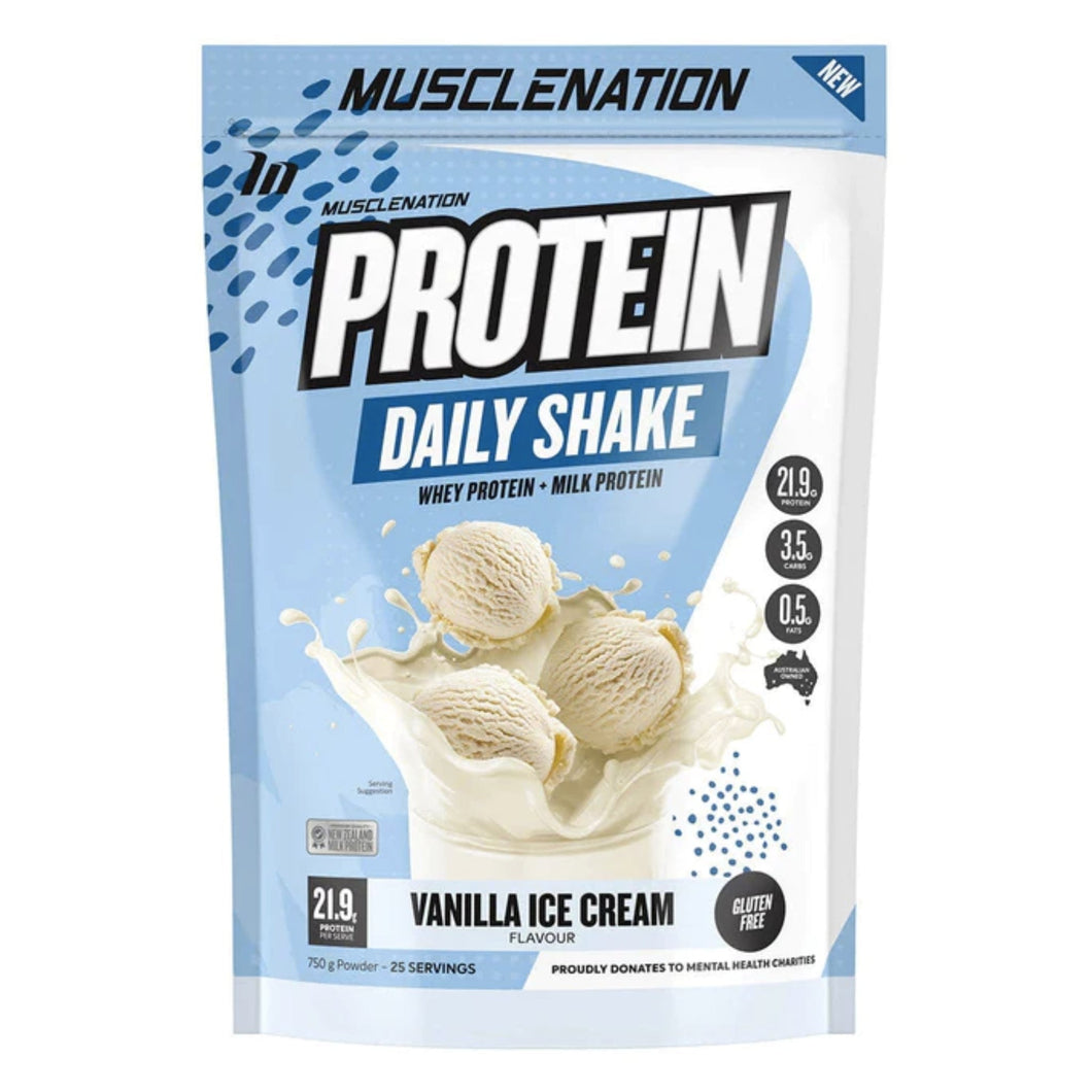 Daily Protein Shake by Muscle Nation PROTEIN SUPPS247 Milk Chocolate 