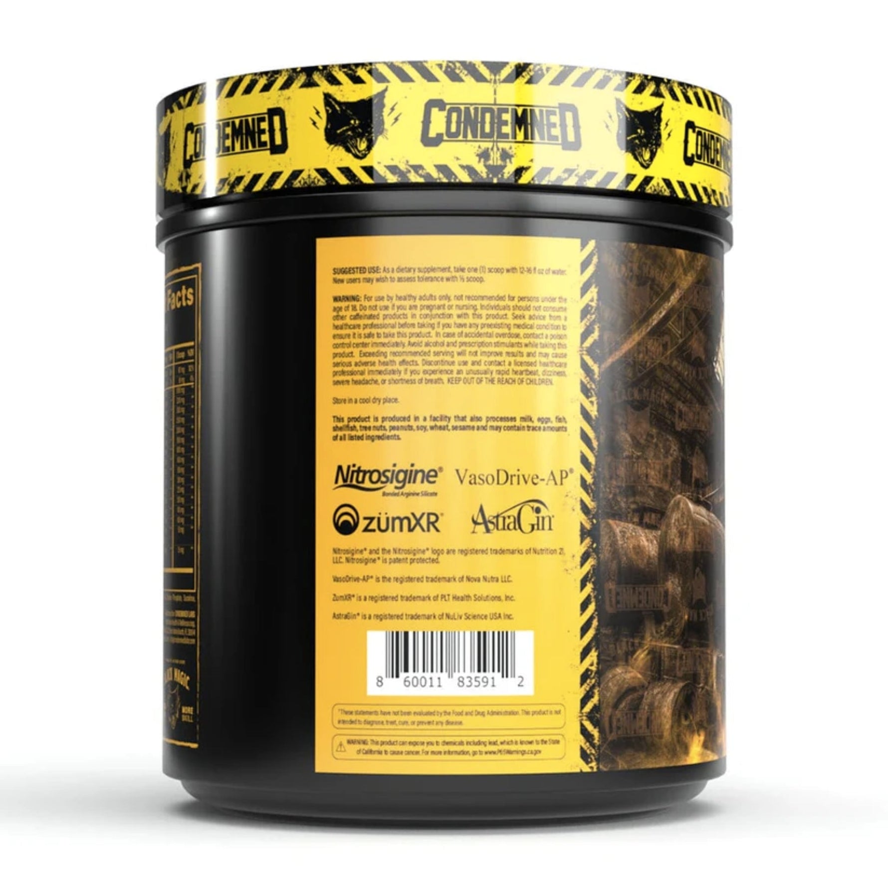 Deception by Condemned Labz PRE WORKOUT Condemned Labz 