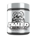 Dialed Carnage by The X Athletics PREWORKOUT The X Athletics Silver Cowboy Classic Cola 