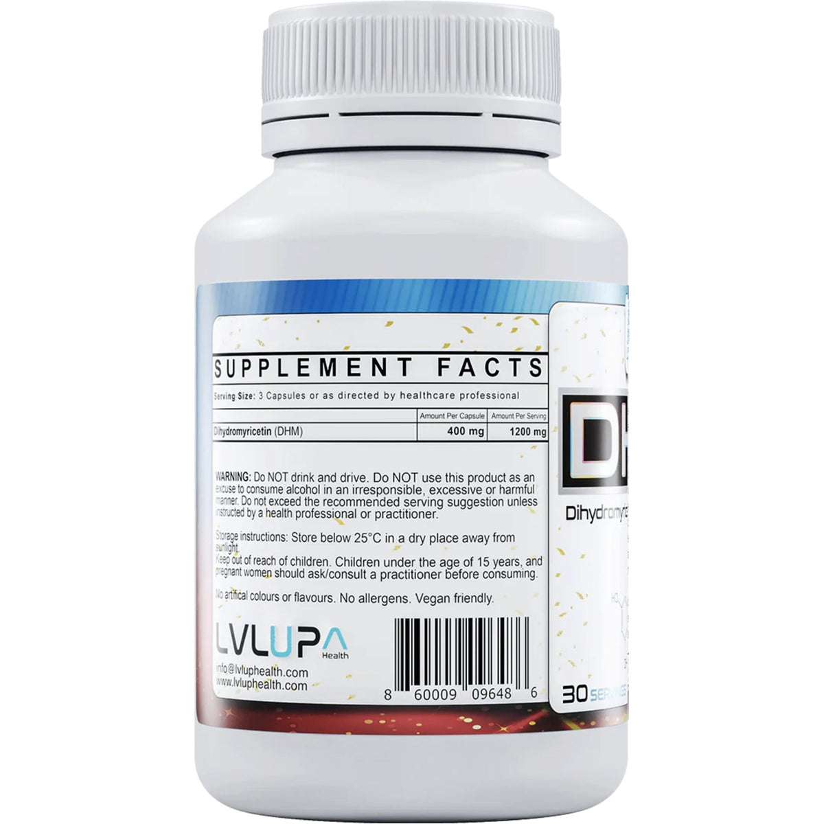 Dihydromyricetin (DHM) by LVLUP Health Detox & Cleanse SUPPS247  - Image 3