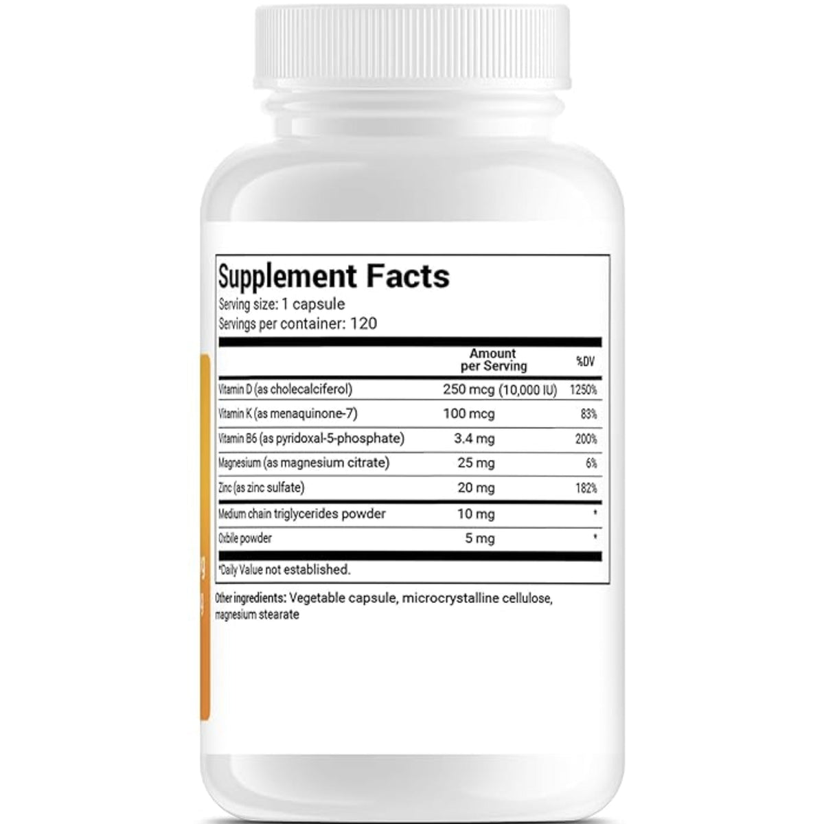 Dr. Berg's Vitamin D3 & K2 Vitamin D Dr Berg  - Image 2