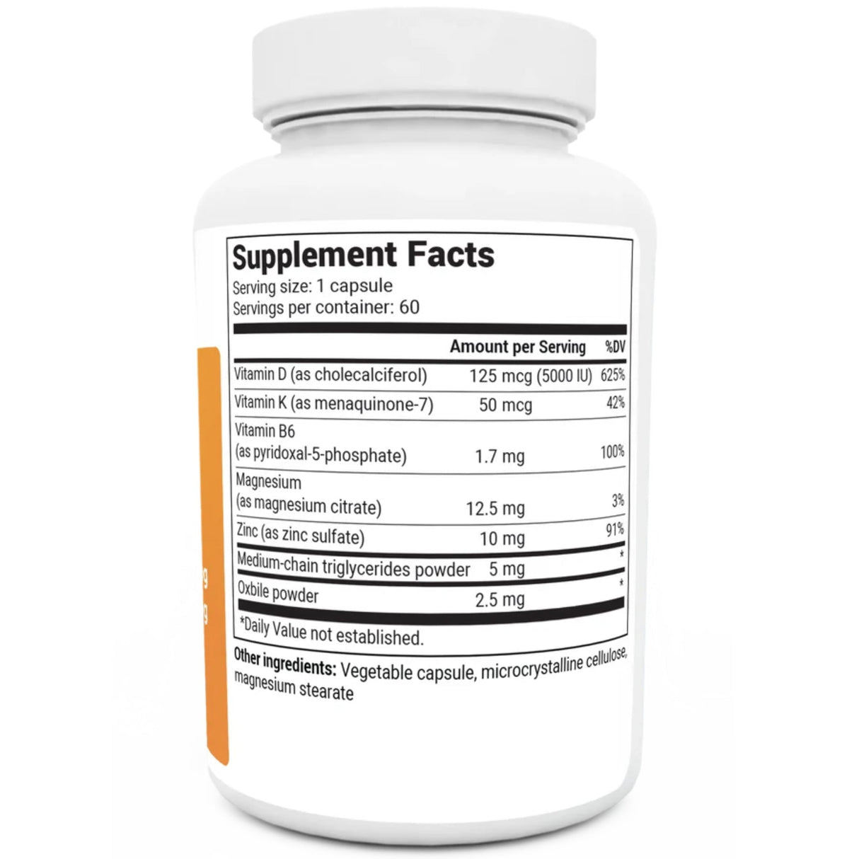 Dr. Berg's Vitamin D3 & K2 5,000 iu Vitamin D Dr Berg 