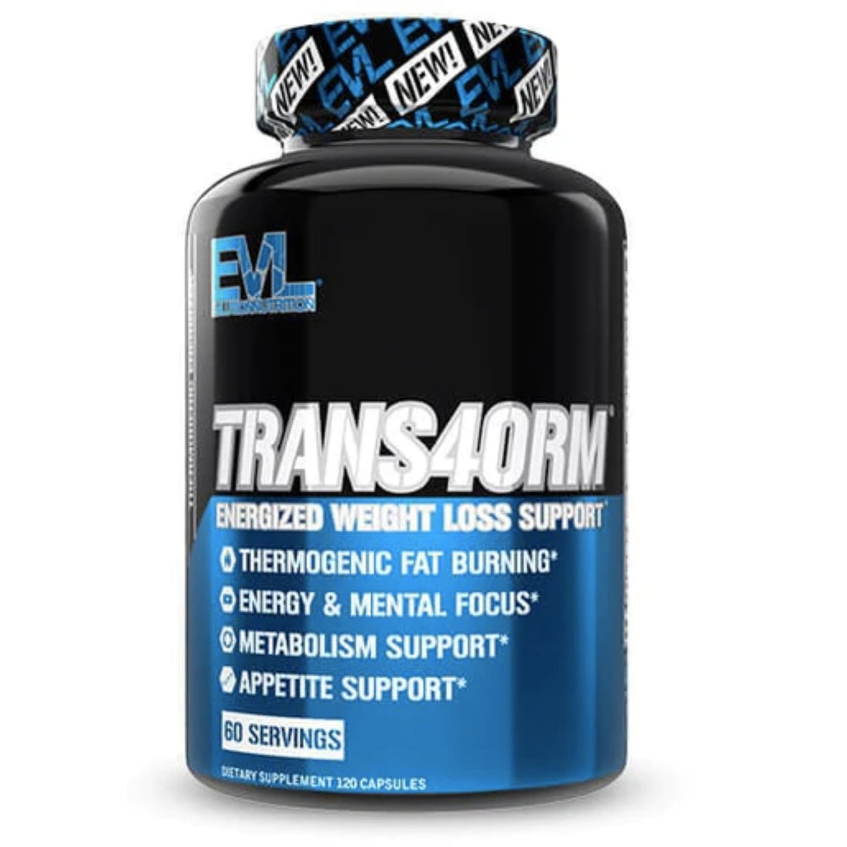 EVL Nutrition TRANS4ORM WEIGHT LOSS/THERMOGENIC EVL NUTRITION  - Image 1
