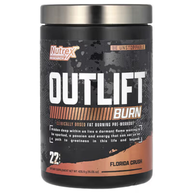 Nutrex Research Outlift Burn WEIGHT LOSS/THERMOGENIC NUTREX Florida Crush 