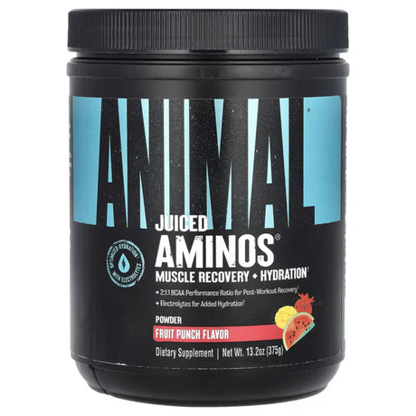 Animal Juiced Aminos EAA'S allstarhealth.com Fruit Punch 