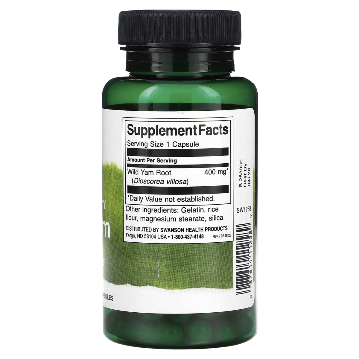 Full Spectrum Wild Yam by Swanson hormone balance SWANSON  - Image 2