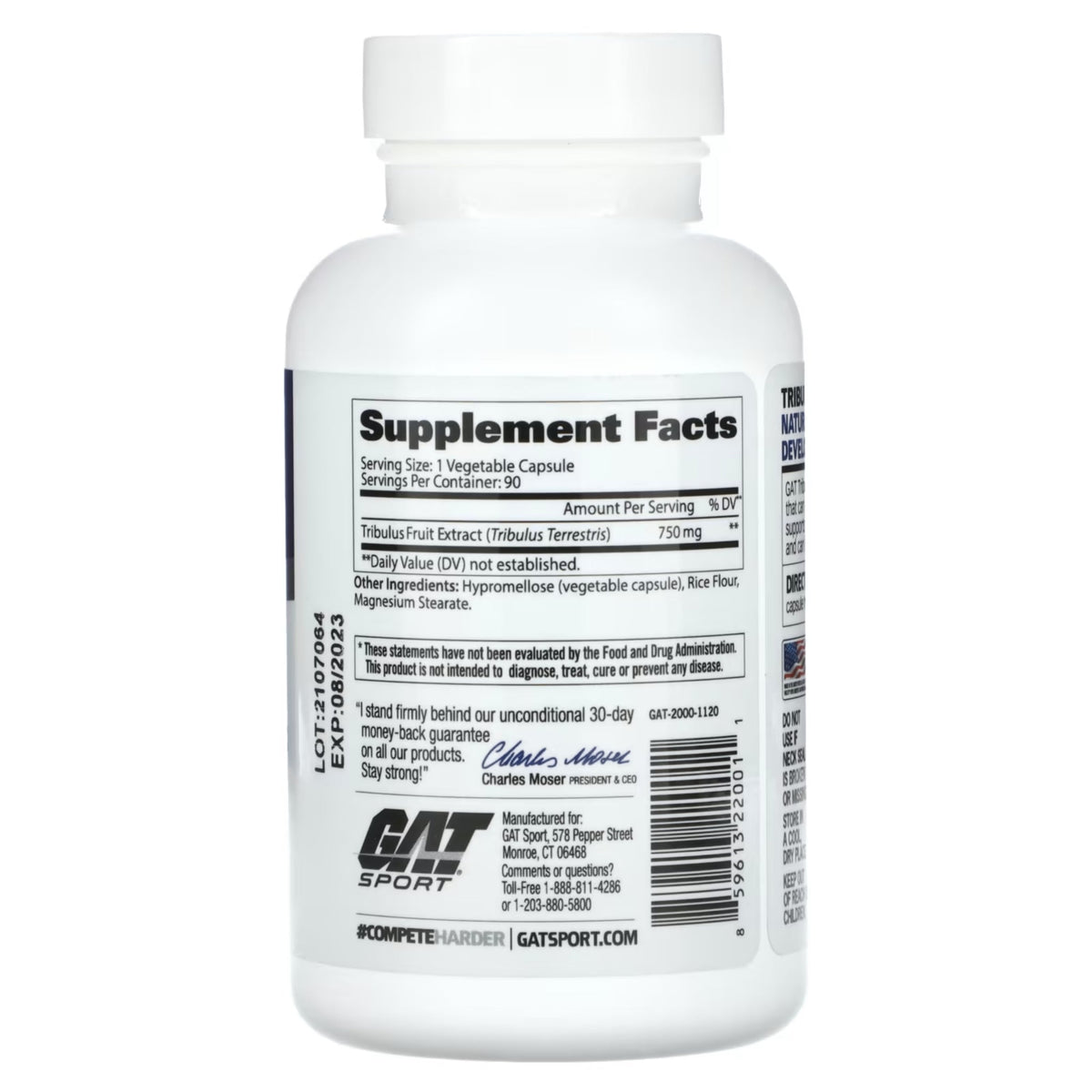 GAT Sport Tribulus GENERAL HEALTH IHERBS  - Image 2