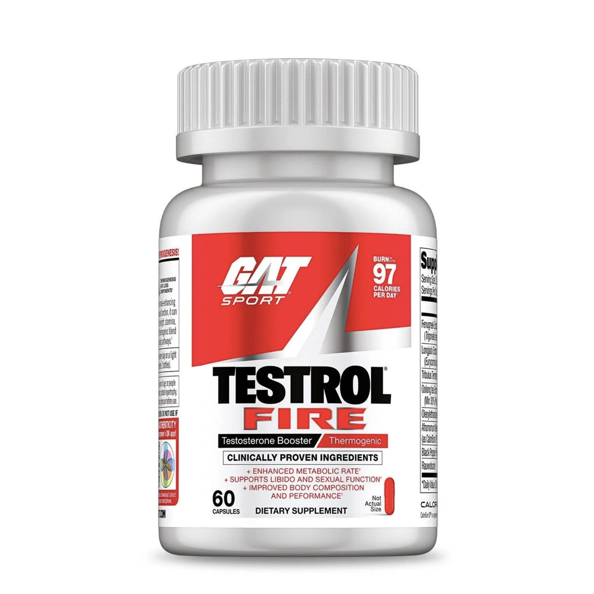 Testrol Fire by GAT Sport GENERAL HEALTH Gat Sport  - Image 1