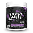 Legit Pump Non-Stim Pre PRE WORKOUT Legit Geeky Grape 40 Serves 