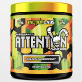 Attention Cheat Mode by Faction labs Nootropic SUPPS247 30 Golden Passionfruit 