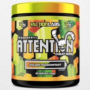 Attention Cheat Mode TWIN PACK by Faction labs FAT BURNER supps247 