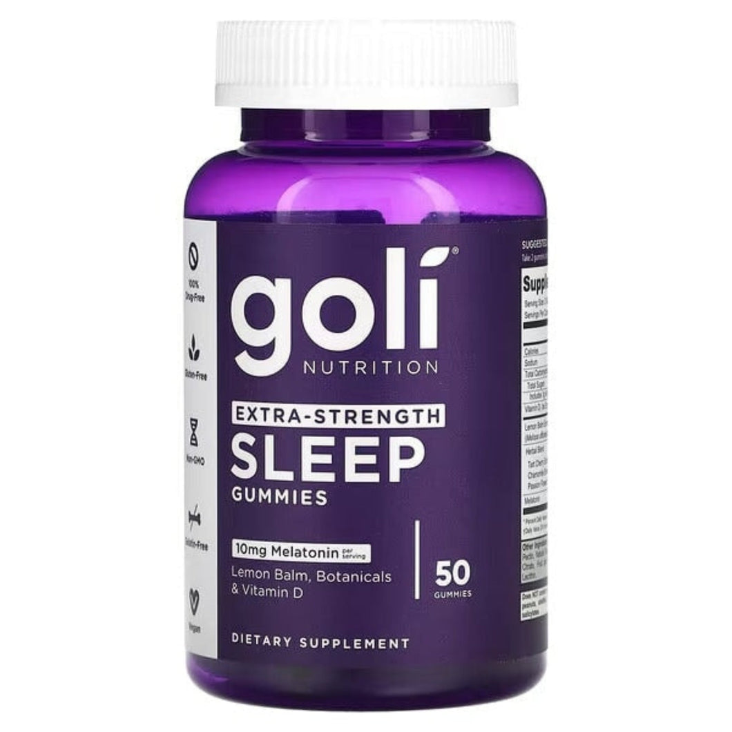 Goli Extra Strength Sleep Gummies Sleep Supplements Goli Nutrition 