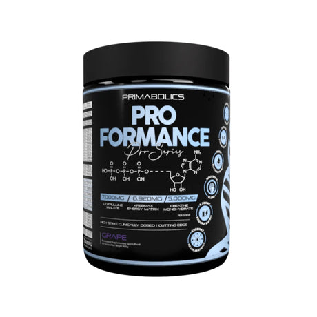 PROFORMANCE Pre-Workout by Primabolics Pre-Workout Primabolics Grape 