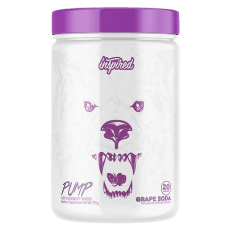 BBD Pumped by Inspired Nutraceuticals Pre-Workout Inspired Nutraceuticals Grape Soda 