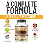 Happi Mi Nutrition’s Vitamin C 2000mg D3 & Zinc Vitamins SUPPS247 