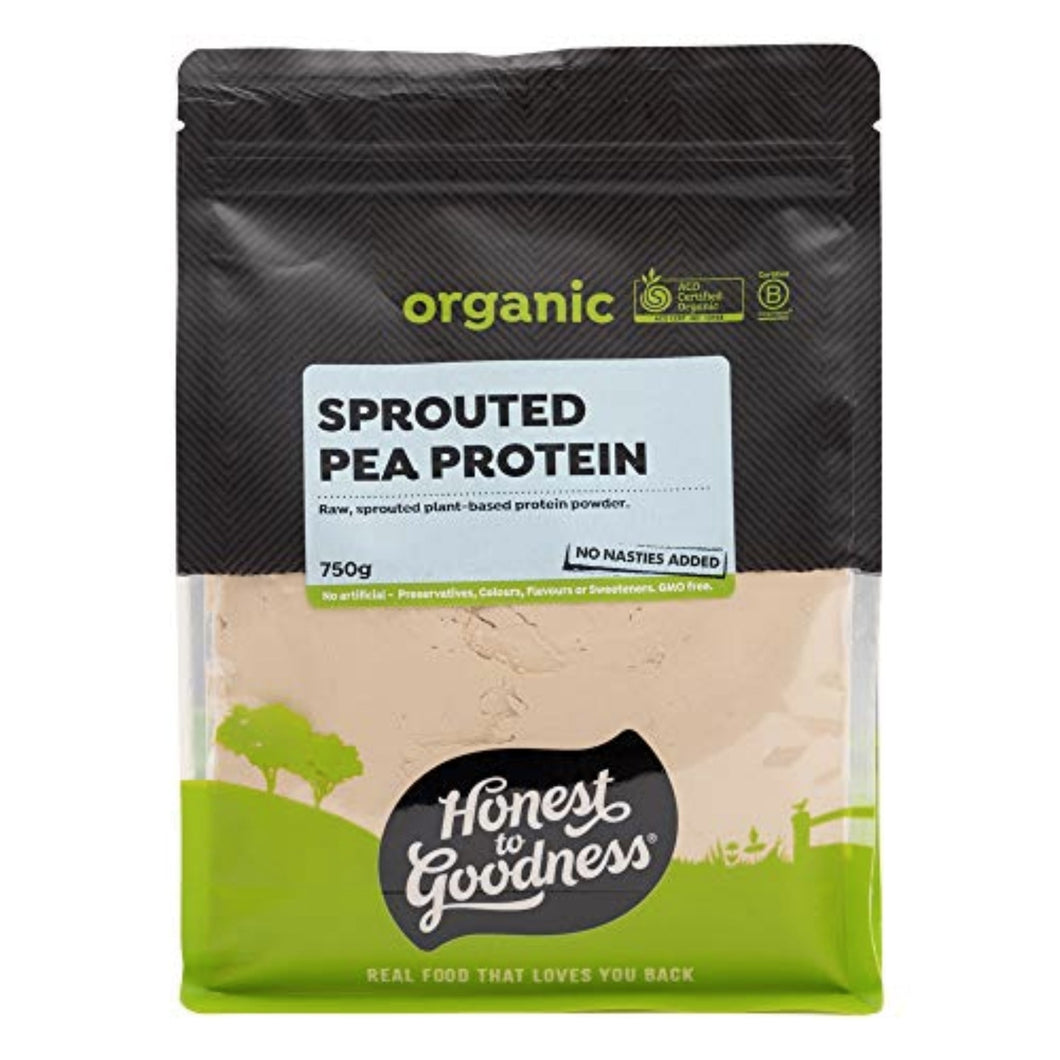 Honest to Goodness Organic Sprouted Pea Protein Vegan Protein supps247Springvale 