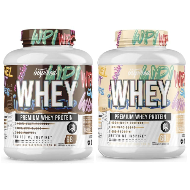 Inspired Whey Protein 5LB Twin Pack Whey Proteins Amazon 