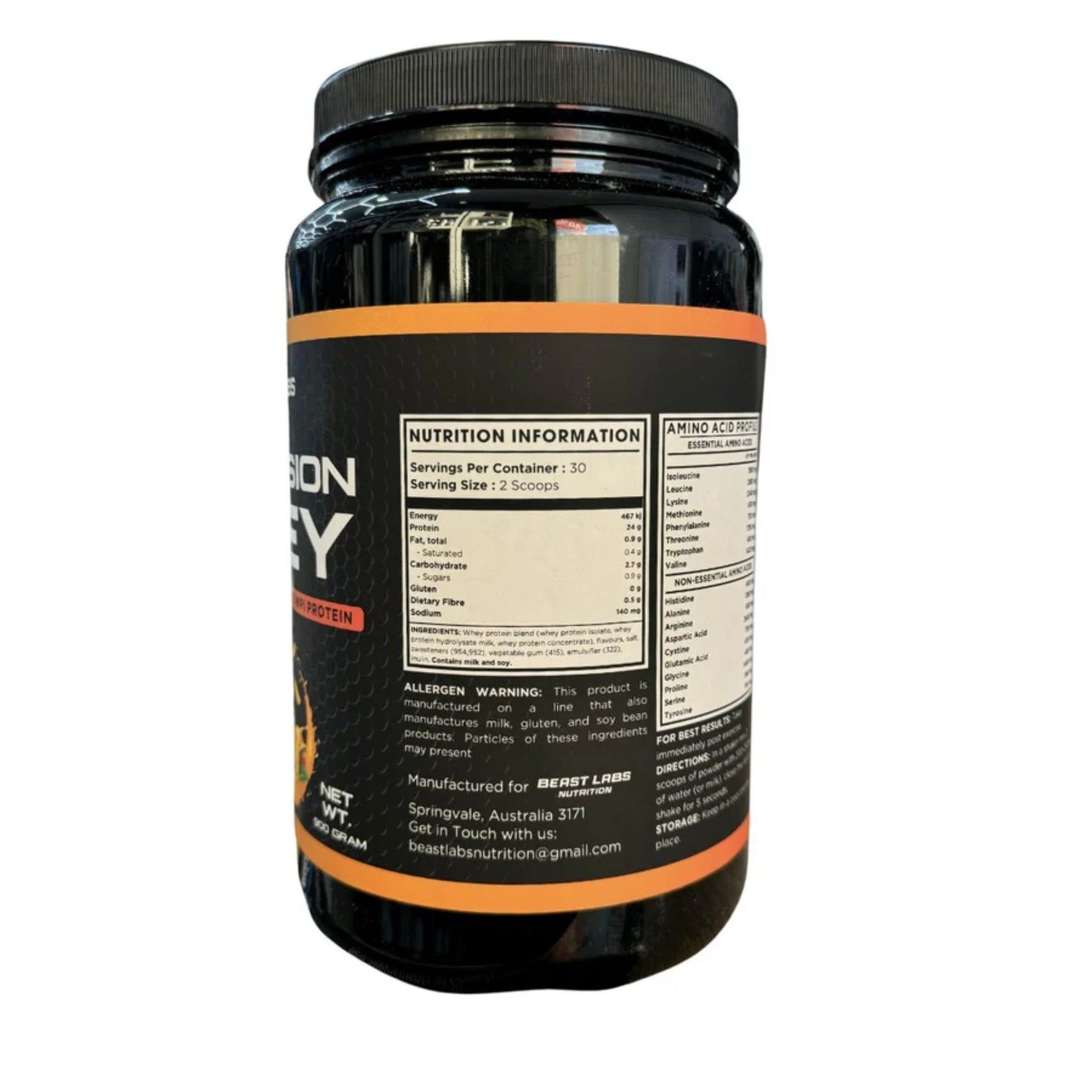 Iso Fusion Whey Protein by Beast Labs Nutrition PROTEIN beast labs 