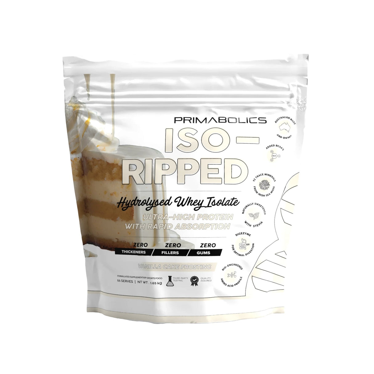 Iso-Ripped by Primabolics PROTEIN Primabolics 1.65 Kg Vanilla 