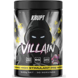 Villain High Stim Pre Workout by Krupt Supps Pre-Workout Krupt Supps Kewl Grape 