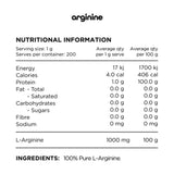 L-Arginine by Switch Nutrition L-Arginine SWITCH NUTRITION 