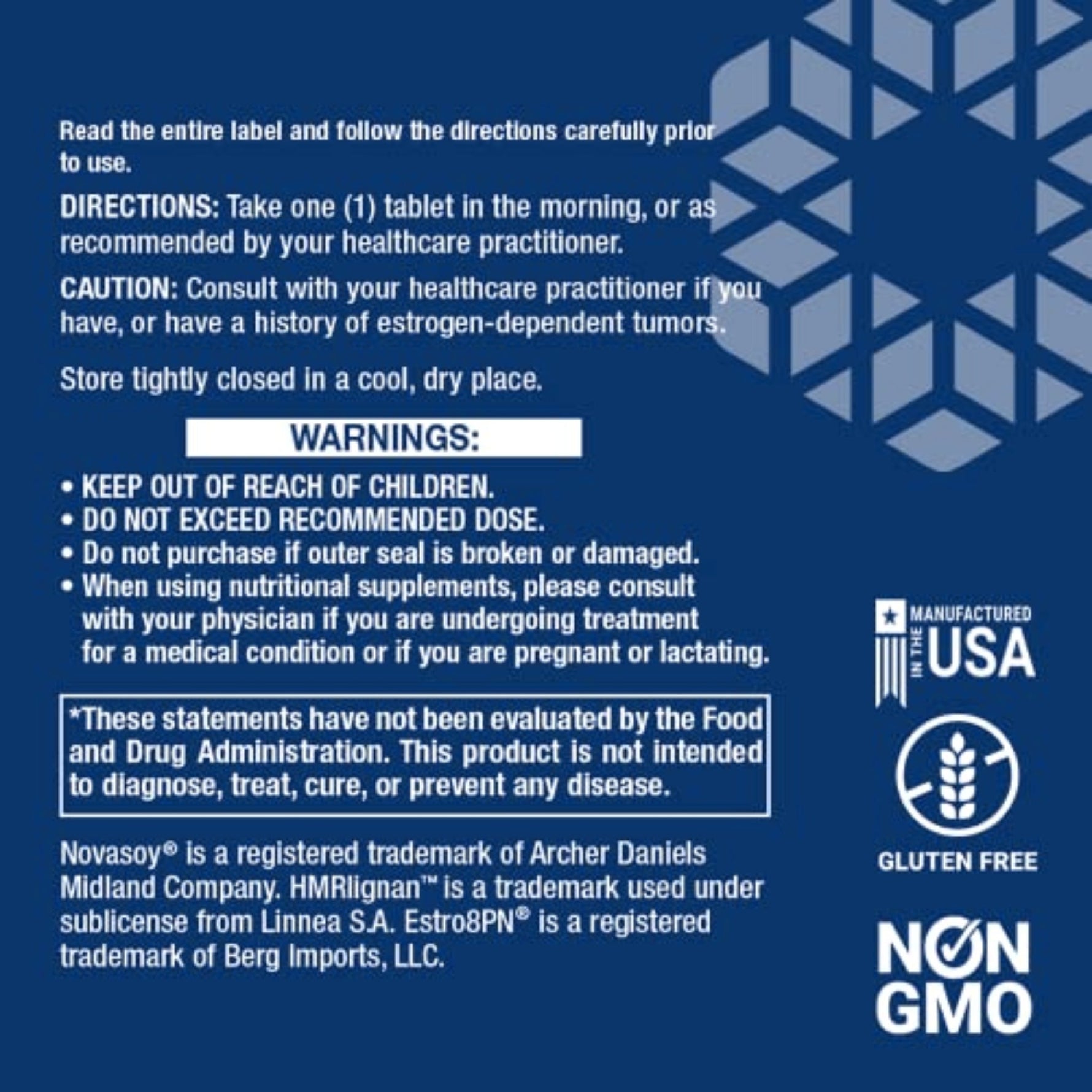 Life Extension's Estrogen for Women hormone balance supps247 