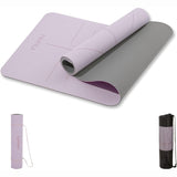 HERUI Yoga and Pilates Mat yoga mat Amazon LIGHT PURPLE 