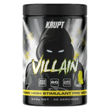 Villain High Stim Pre Workout by Krupt Supps Pre-Workout Krupt Supps Lime Rush 