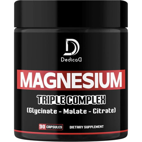 Magnesium Glycinate 500mg by Dedicad Magnesium Amazon 