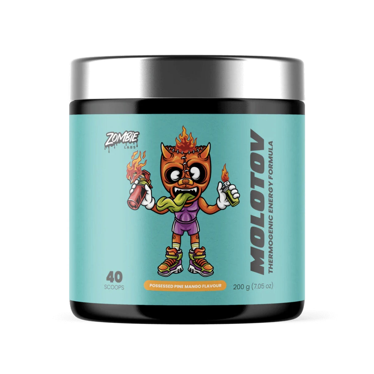 MOLOTOV Thermogenic Formula by Zombie Labs FAT BURNER Zombie Labs Possessed Pine Mango 