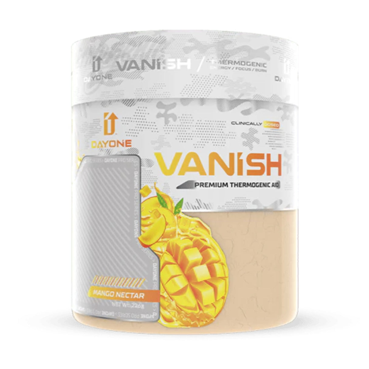 Vanish Thermogenic Aid by Dayone Performance Pre-Workout DAYONE Performance Mango Nectar 