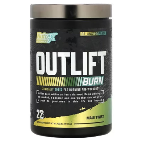 Nutrex Research Outlift Burn WEIGHT LOSS/THERMOGENIC NUTREX Maui Twist 