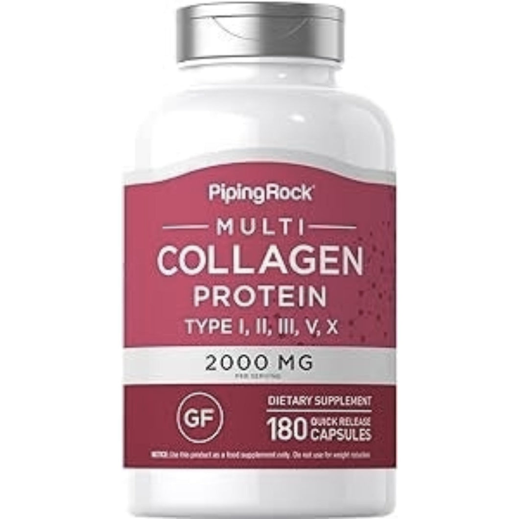 Multi Collagen Protein by PipingRock collagen protein SUPPS247 