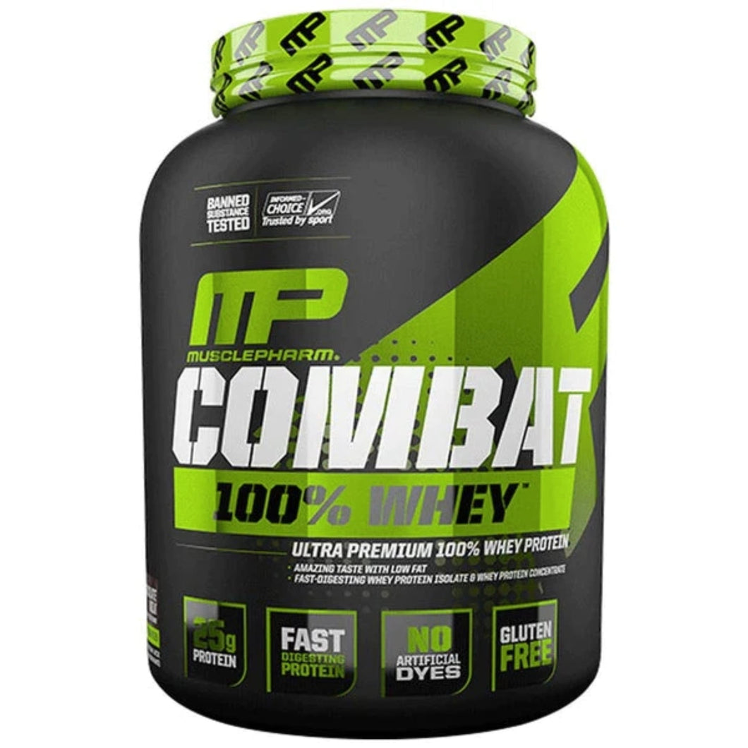 Musclepharm Combat Protein Powder 5lbs PROTEIN MUSCLEPHARM BANANA 