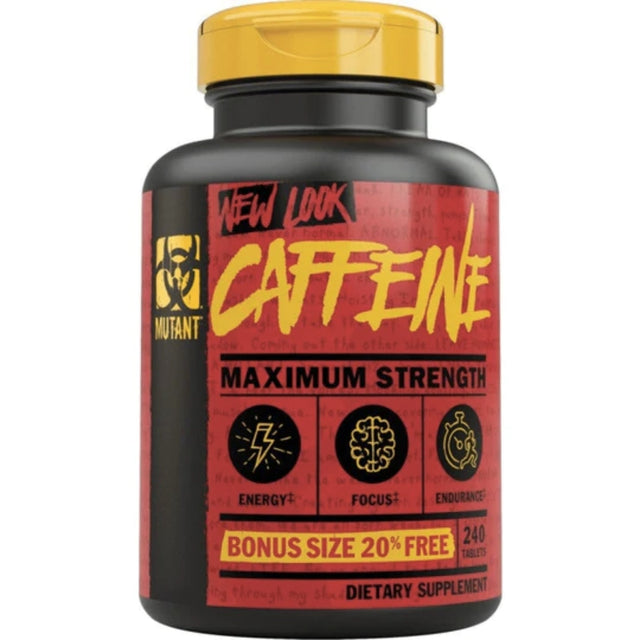 Mutant Caffeine Maximum Strength FOCUS & ENERGY SUPPS247 