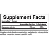 Natural Factors Magnesium Citrate 150 mg Magnesium SUPPS247 