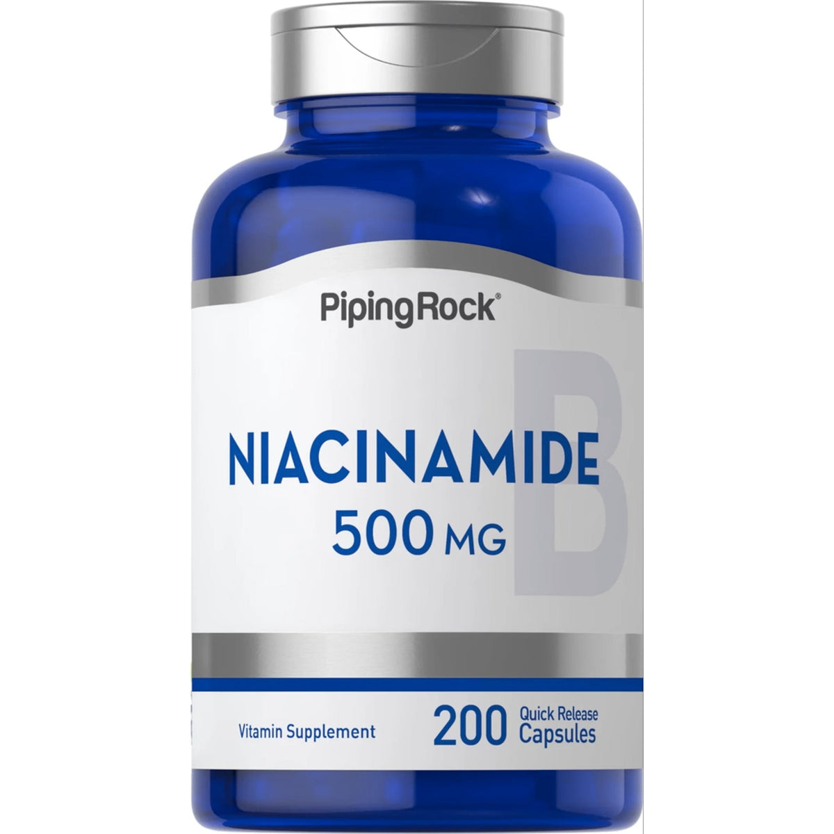 Niacinamide 500 mg by Piping Rock GENERAL HEALTH supps247Springvale  - Image 1
