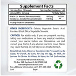 Niacin 500mg 180 Capsules by Best Naturals cardiovascular support Best Naturals 