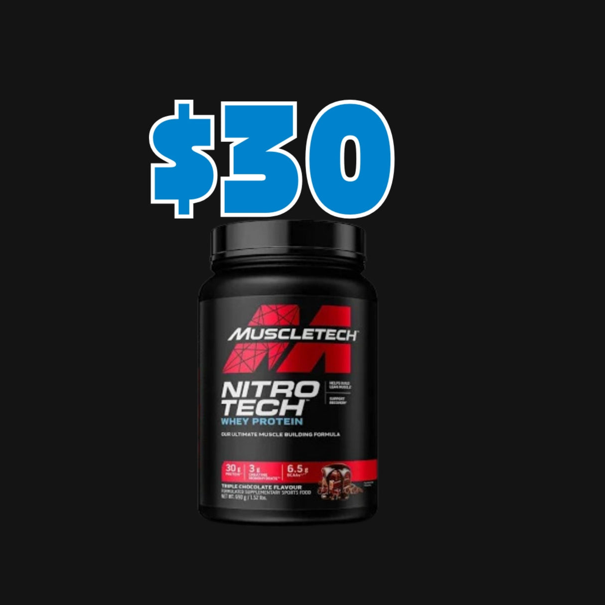 NitroTech Whey Protein by Muscletech PROTEIN SUPPS247 