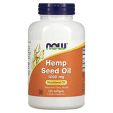 NOW Foods Hemp Seed Oil 1000 mg Essential Fatty Acids & Oils NOW 